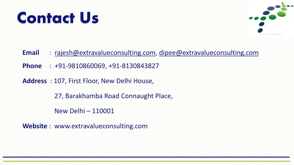 contact us