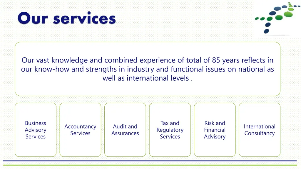our services