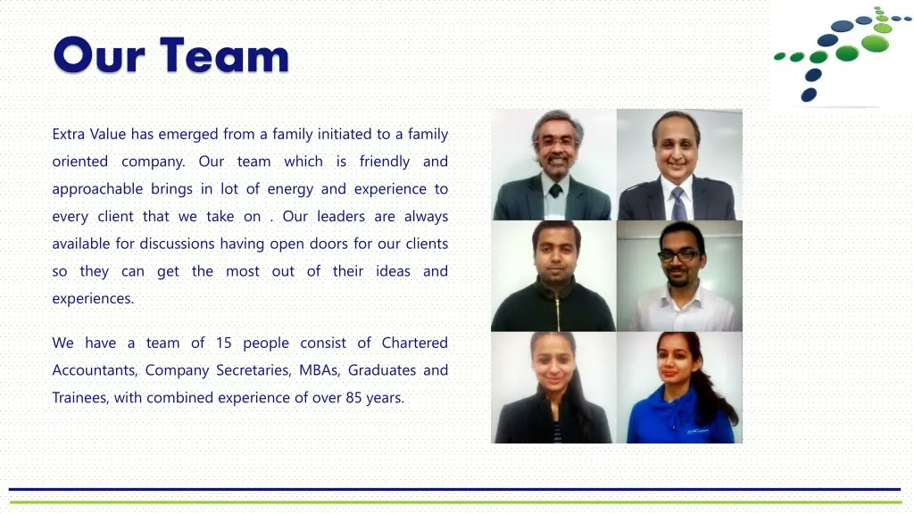 our team
