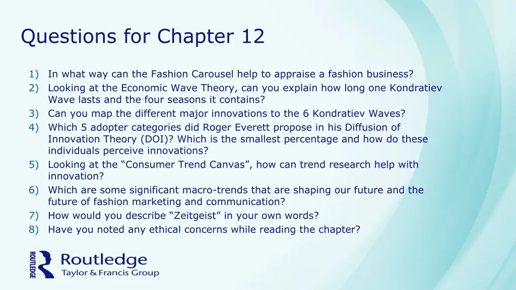 questions for chapter 12