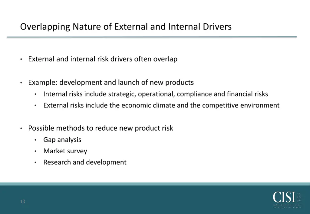 overlapping nature of external and internal