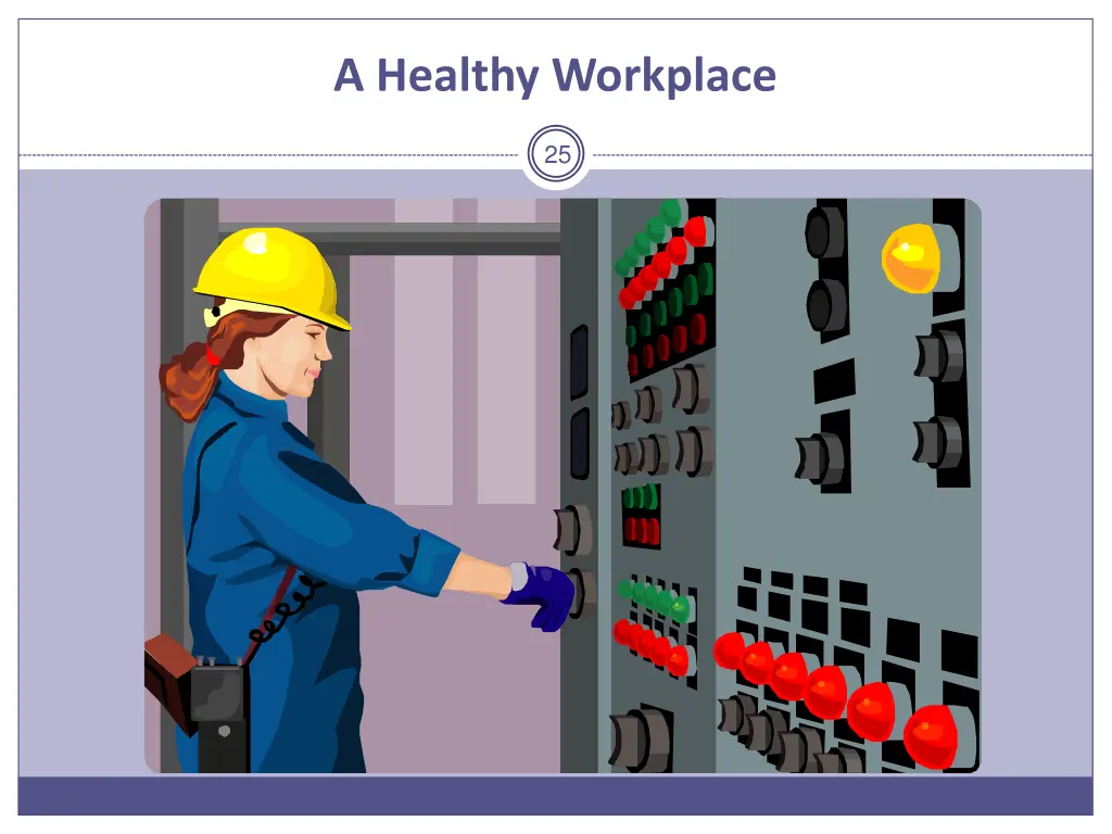 a healthy workplace