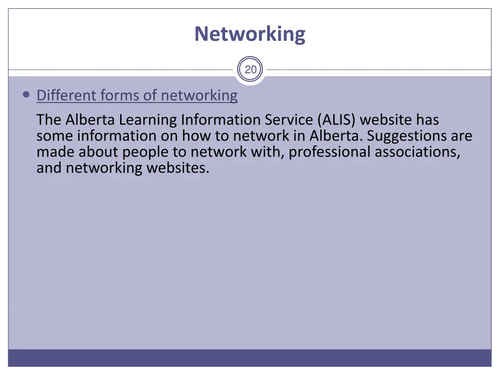 networking