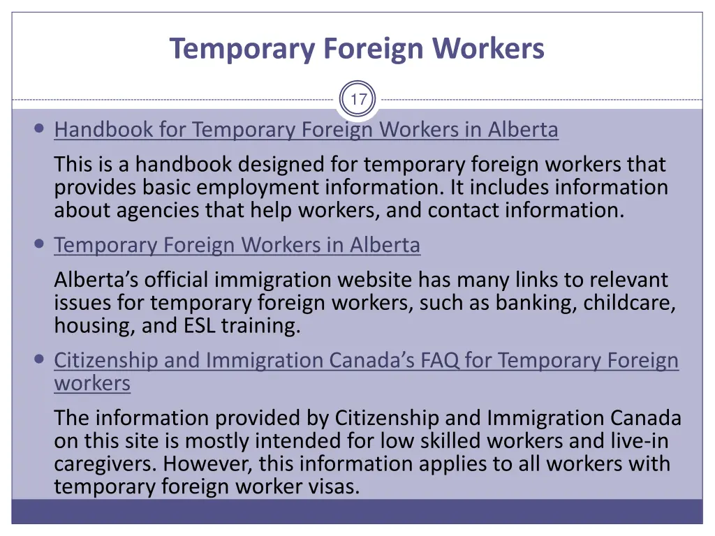 temporary foreign workers