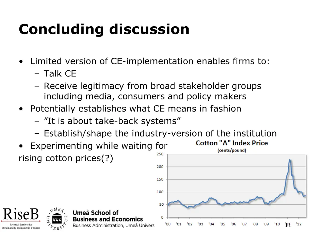 concluding discussion