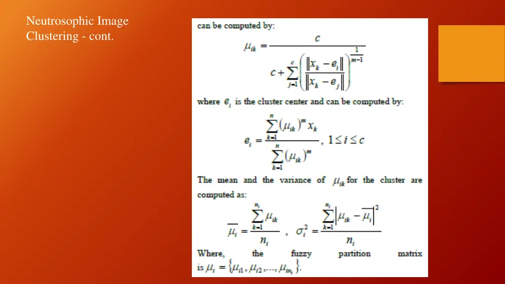 neutrosophic image clustering cont 1