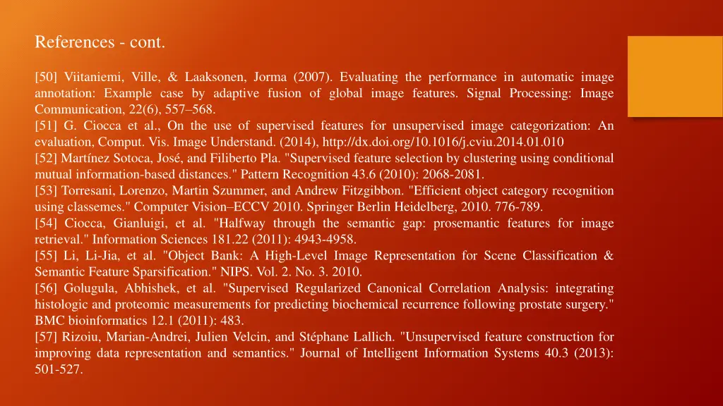 references cont 5