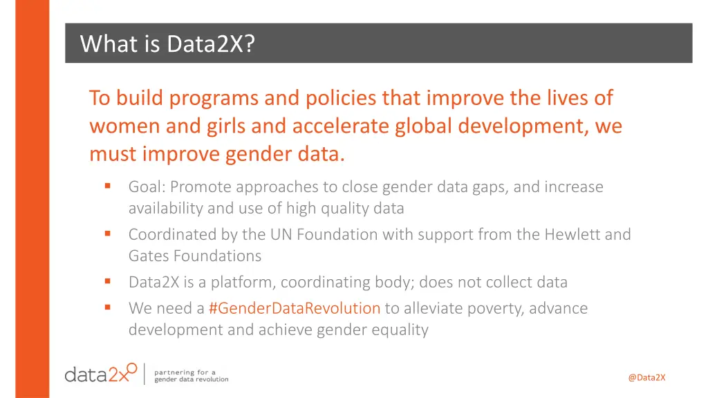 what is data2x