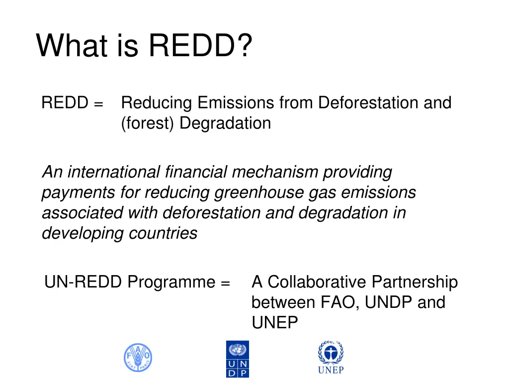 what is redd