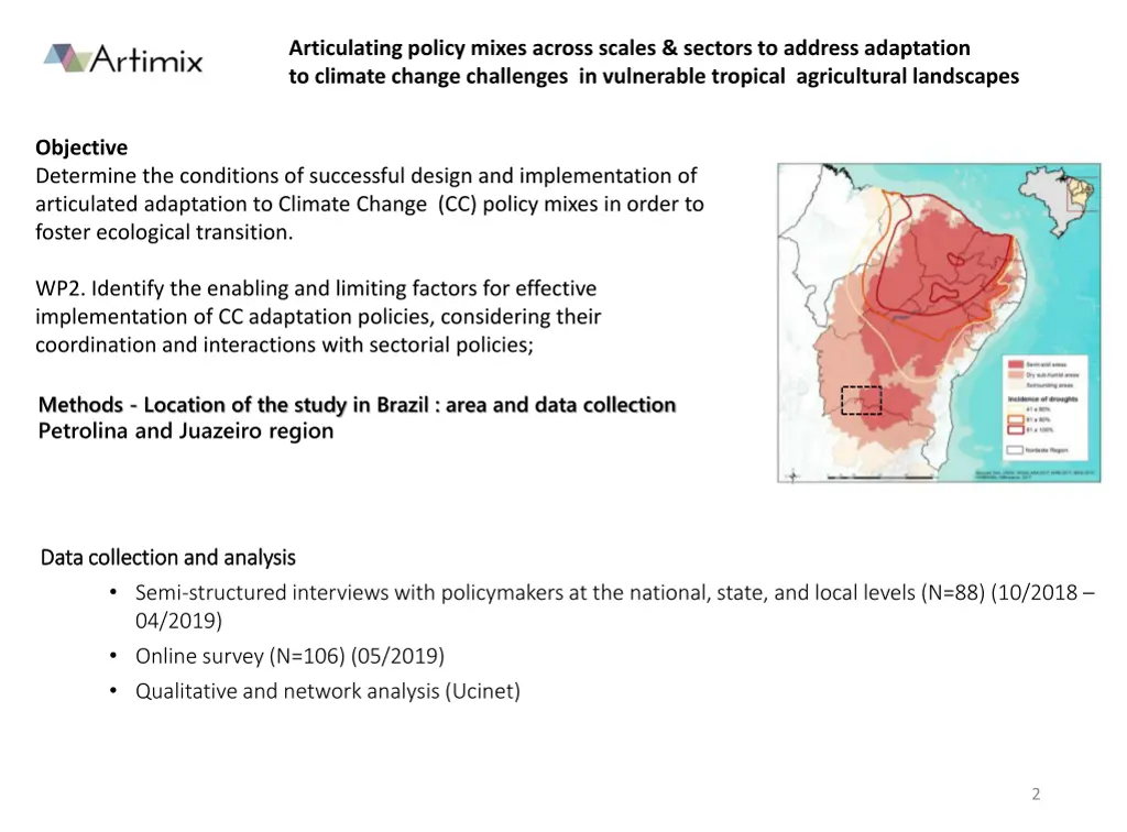 articulating policy mixes across scales sectors
