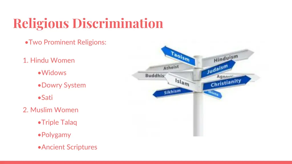religious discrimination