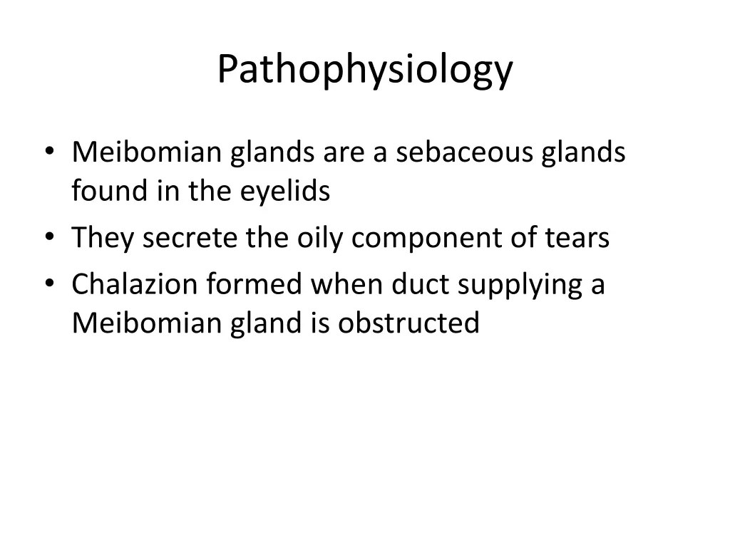 pathophysiology