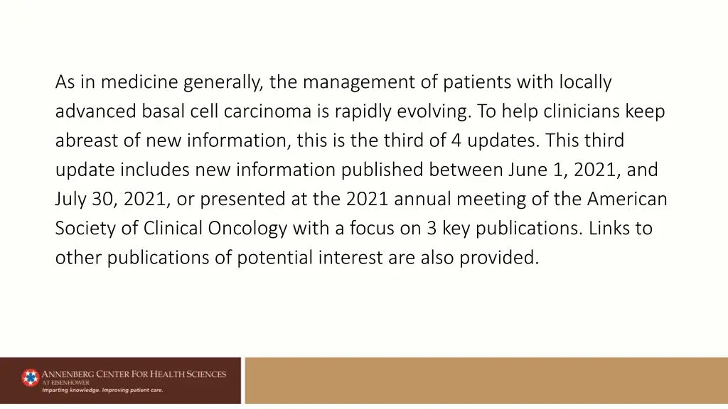 as in medicine generally the management
