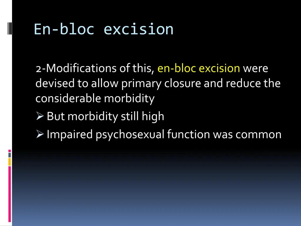 en bloc excision