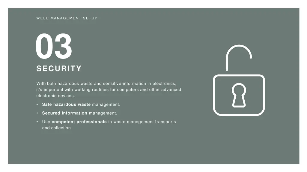 w eee management setup 4