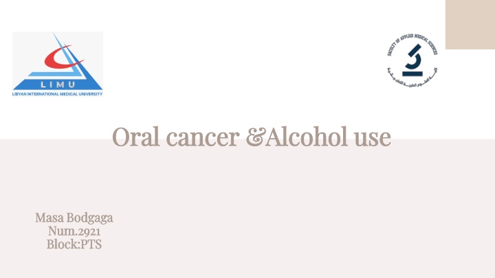 oral cancer alcohol use oral cancer alcohol use