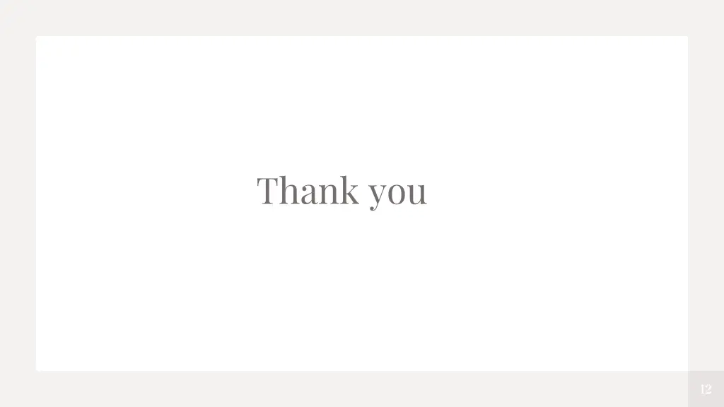 thank you