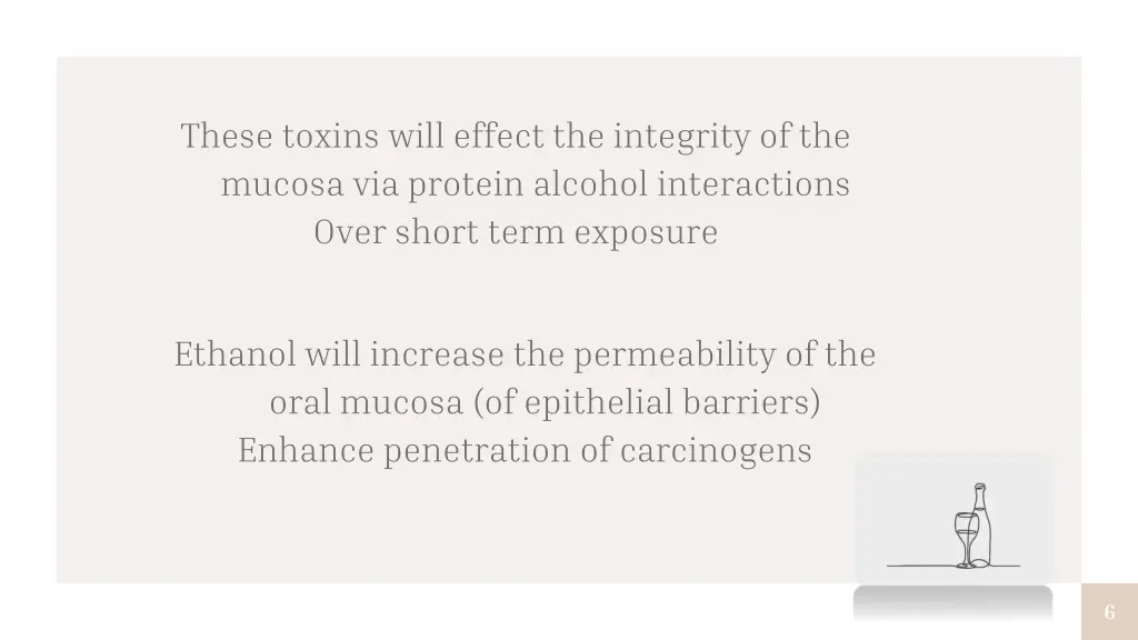 these toxins will effect the integrity