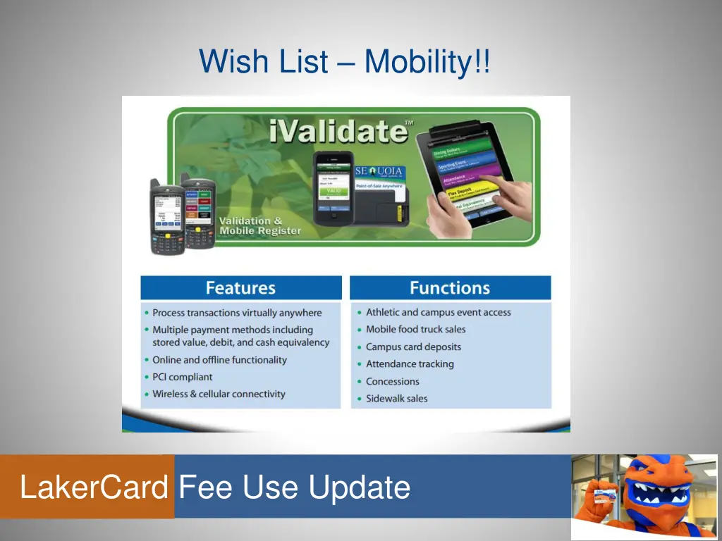 wish list mobility