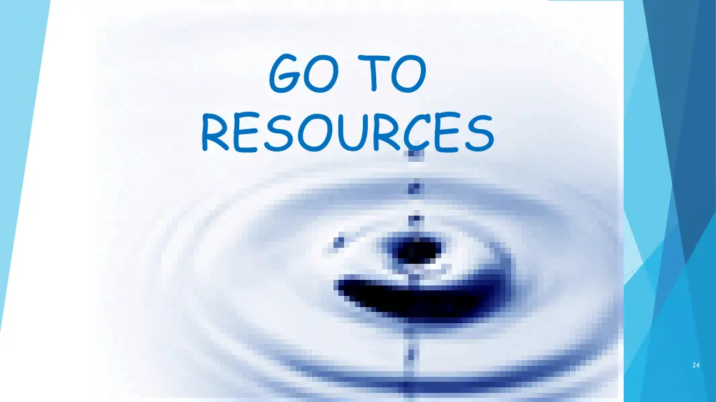 go to resources