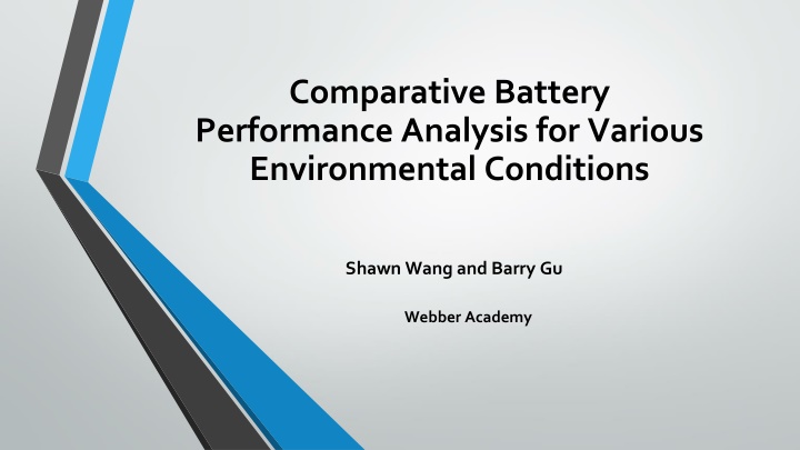 comparative battery performance analysis
