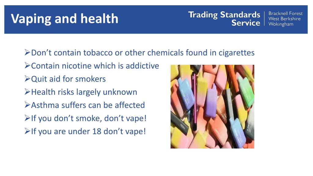 vaping and health