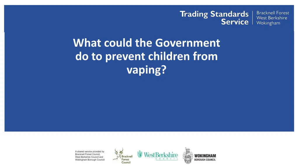 what could the government do to prevent children
