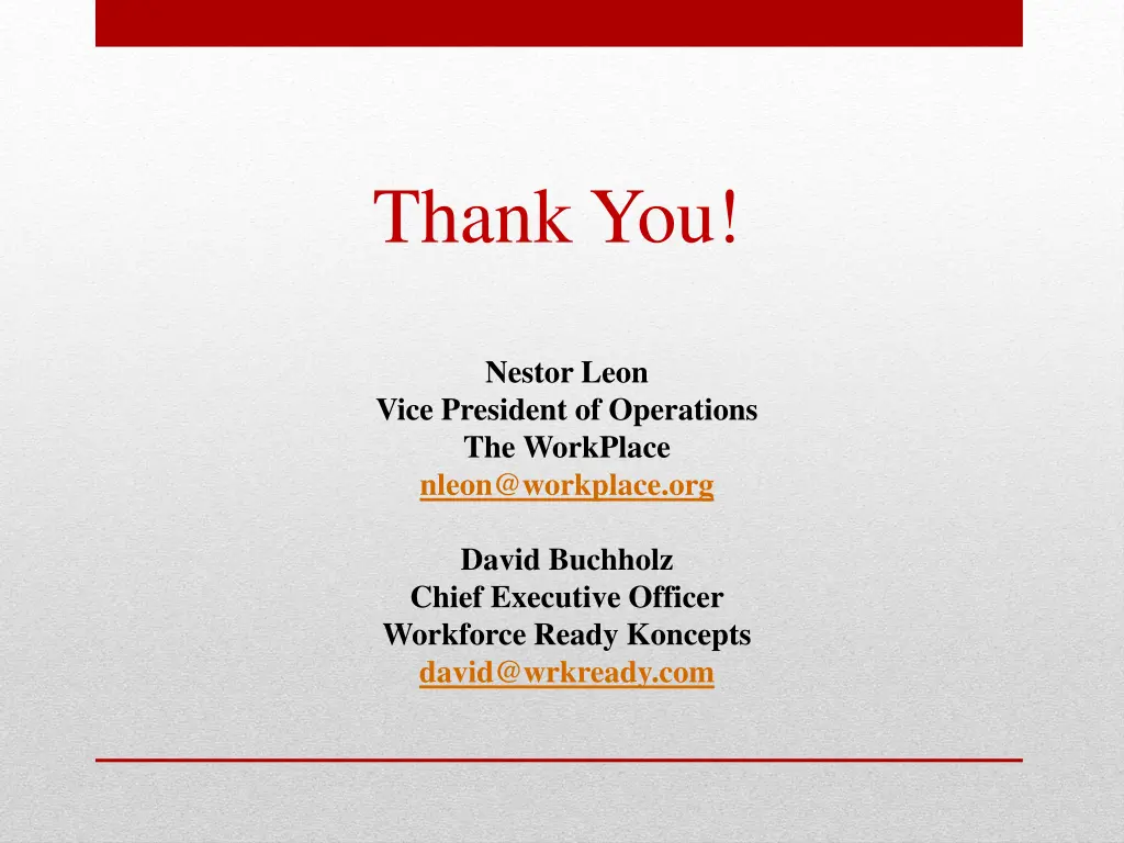 thank you