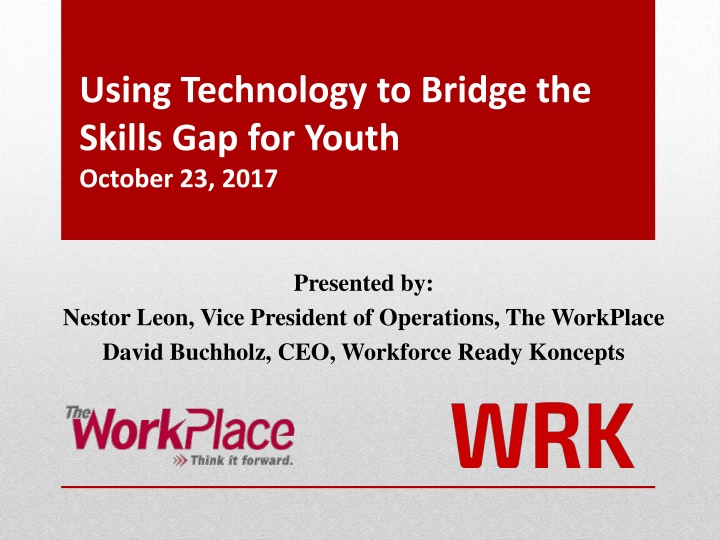 using technology to bridge the skills