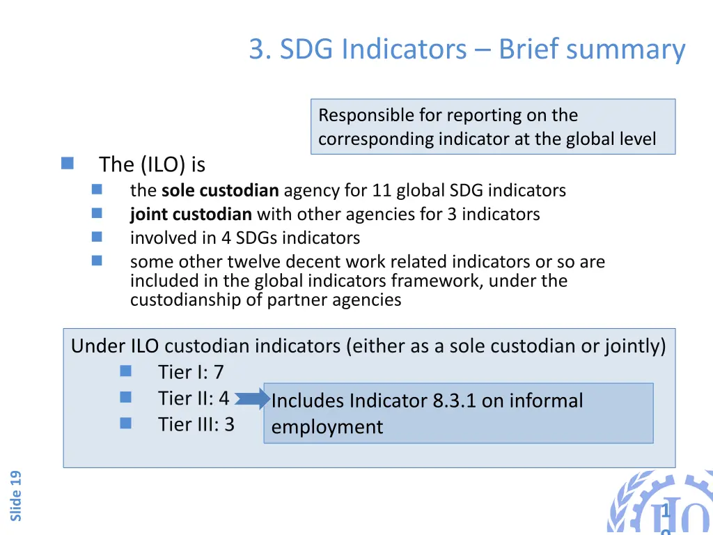 3 sdg indicators brief summary 1