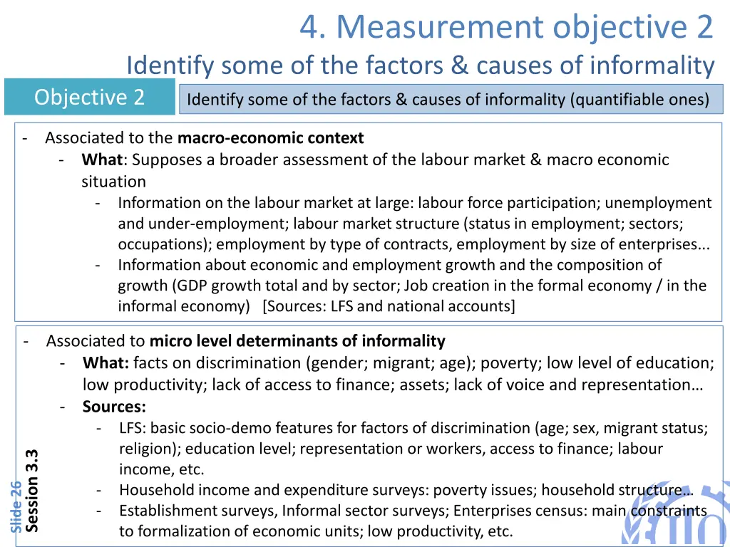 4 measurement objective 2 identify some