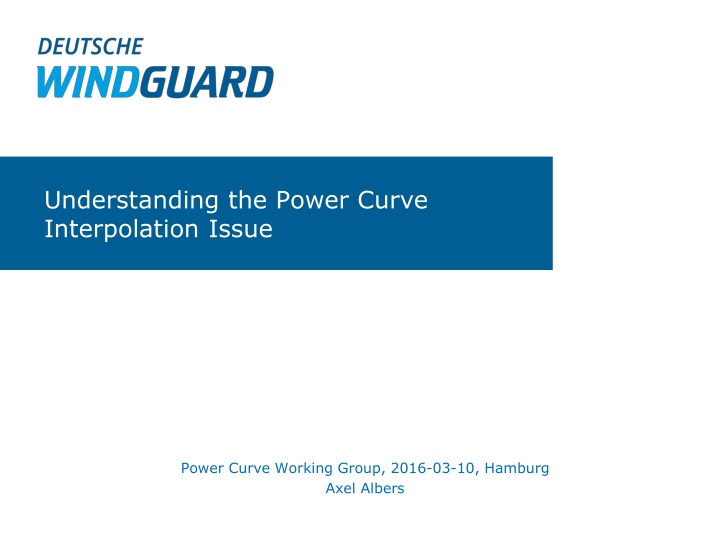 understanding the power curve interpolation issue