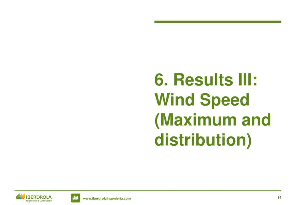 6 results iii wind speed maximum and distribution