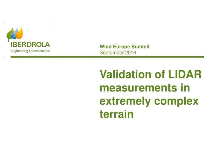 wind europe summit september 2016