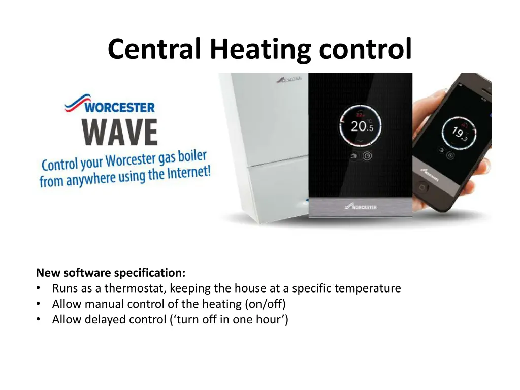 central heating control