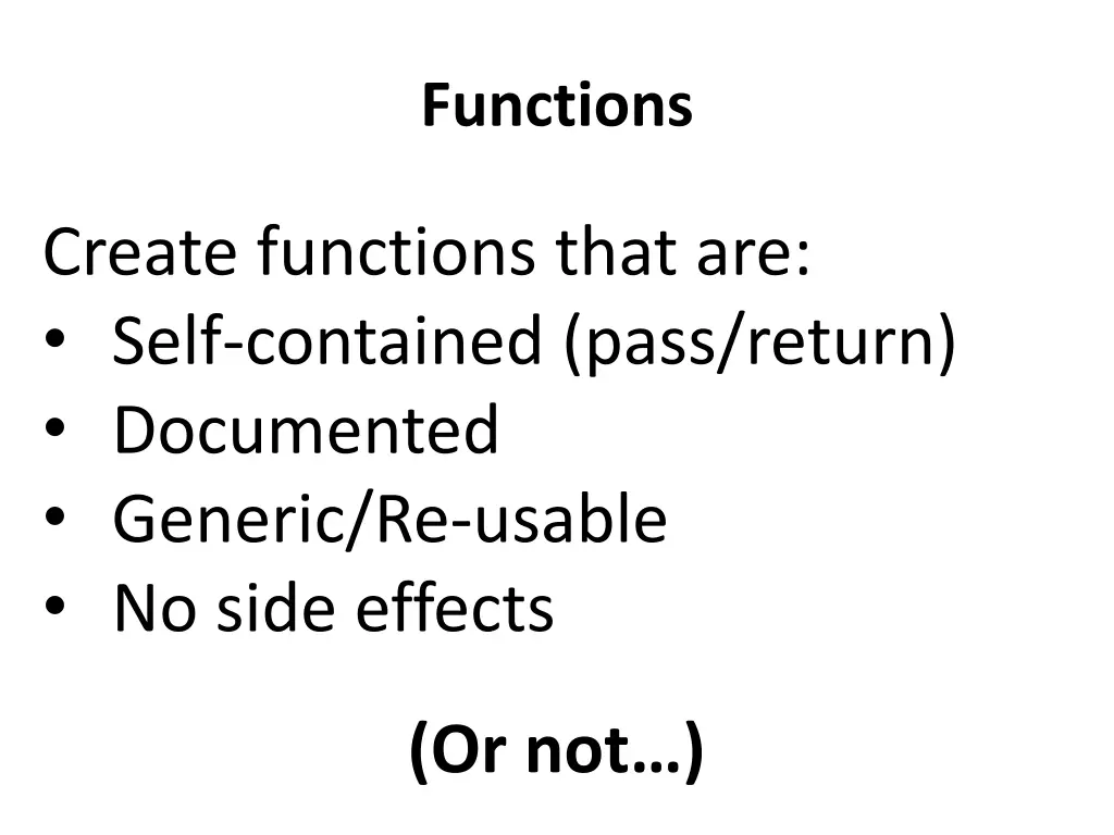functions 3