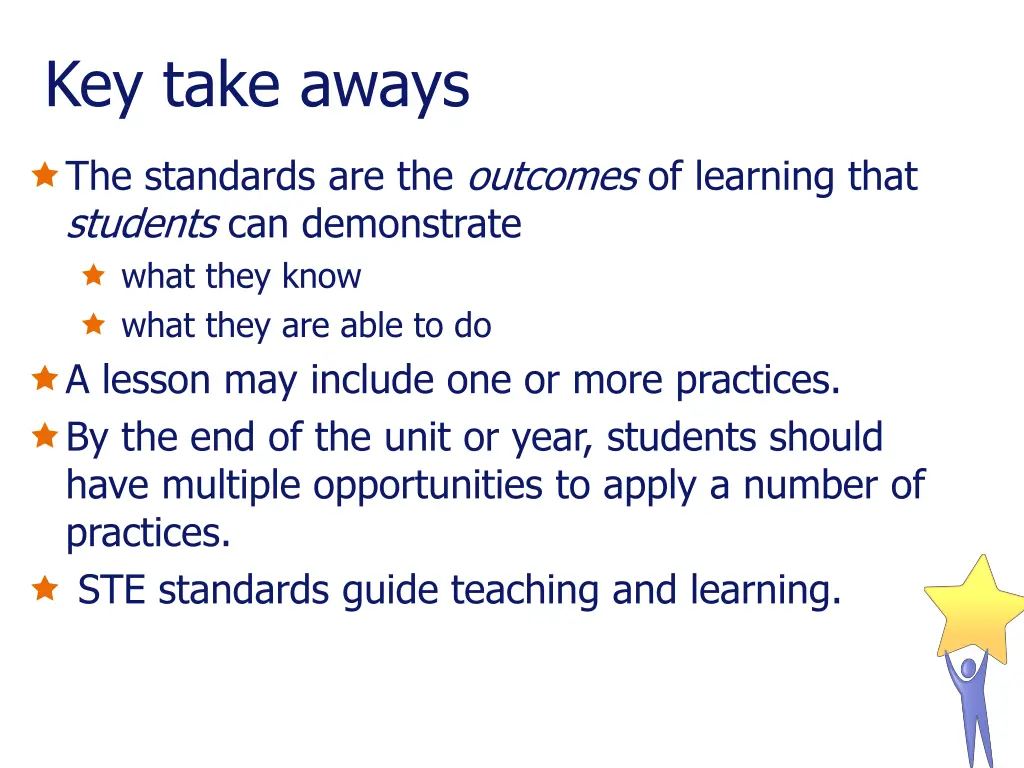 key take aways