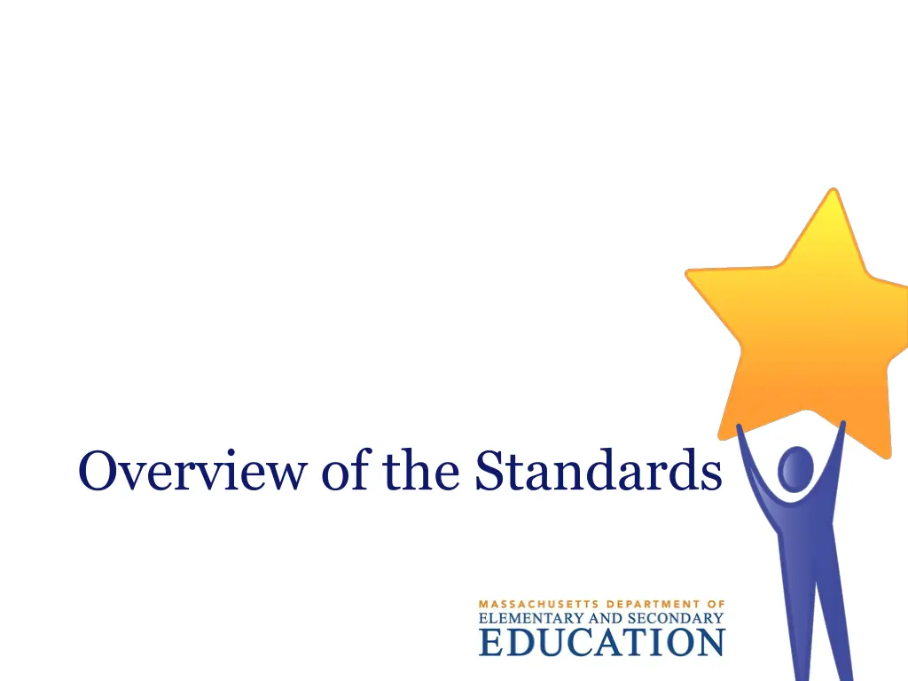 overview of the standards