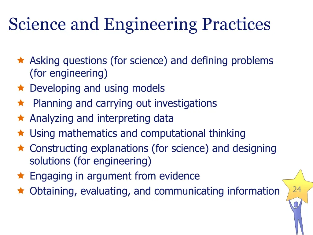 science and engineering practices