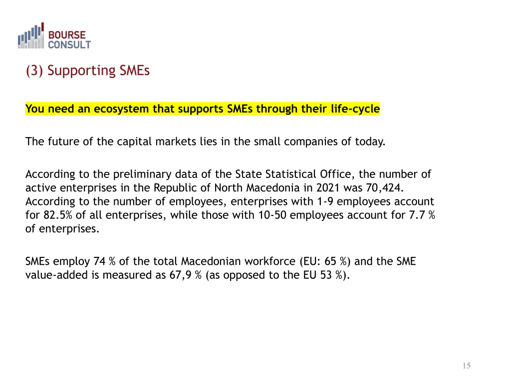 3 supporting smes