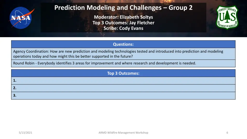 prediction modeling and challenges group 1