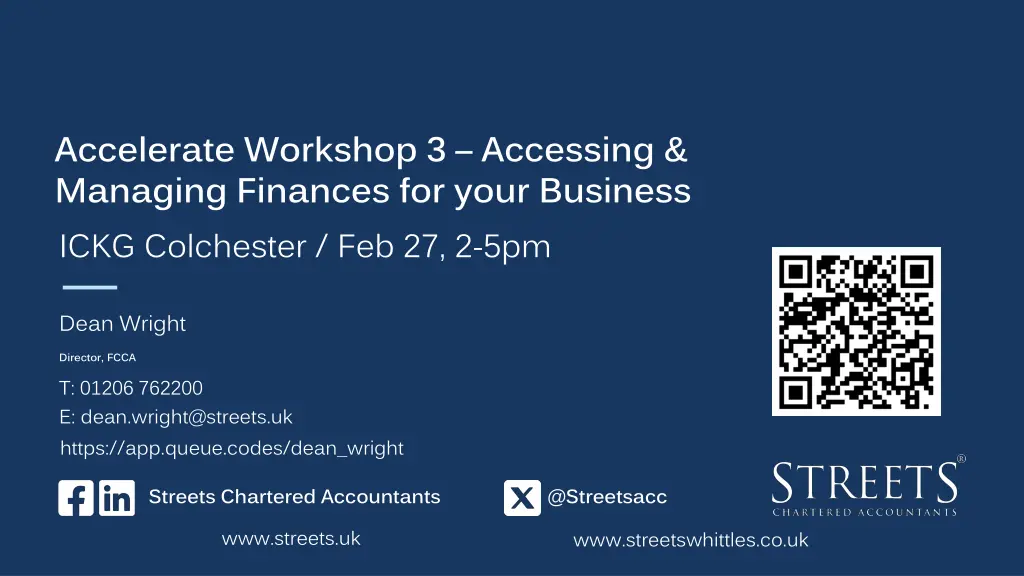 accelerate workshop 3 accessing managing finances 1