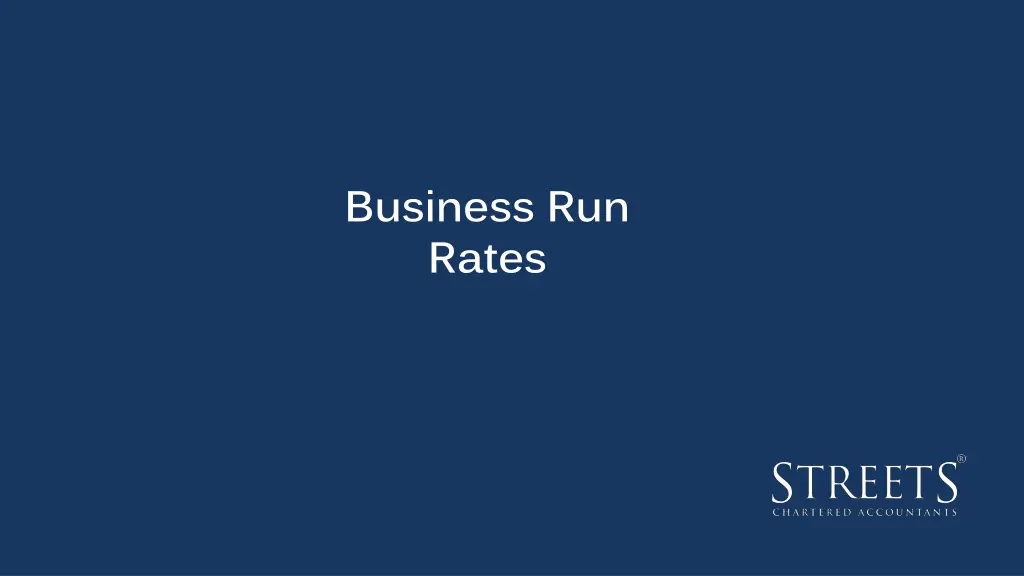 business run rates