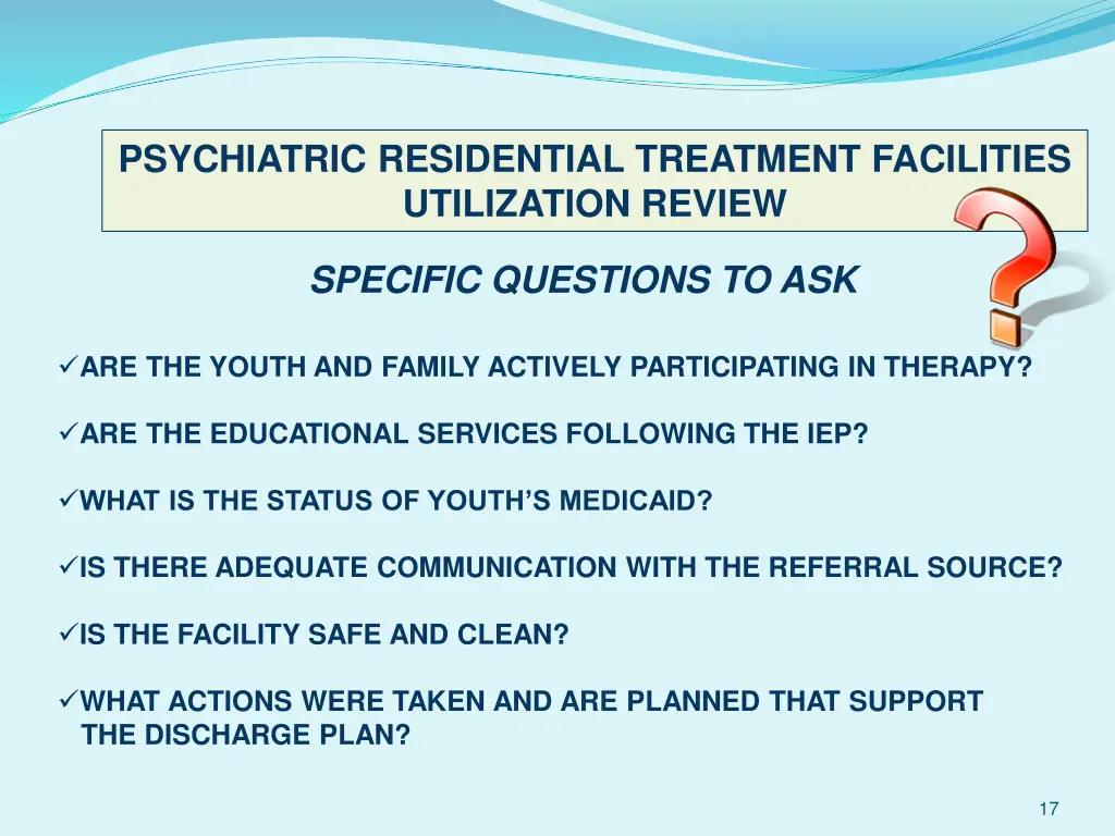 psychiatric residential treatment facilities 7