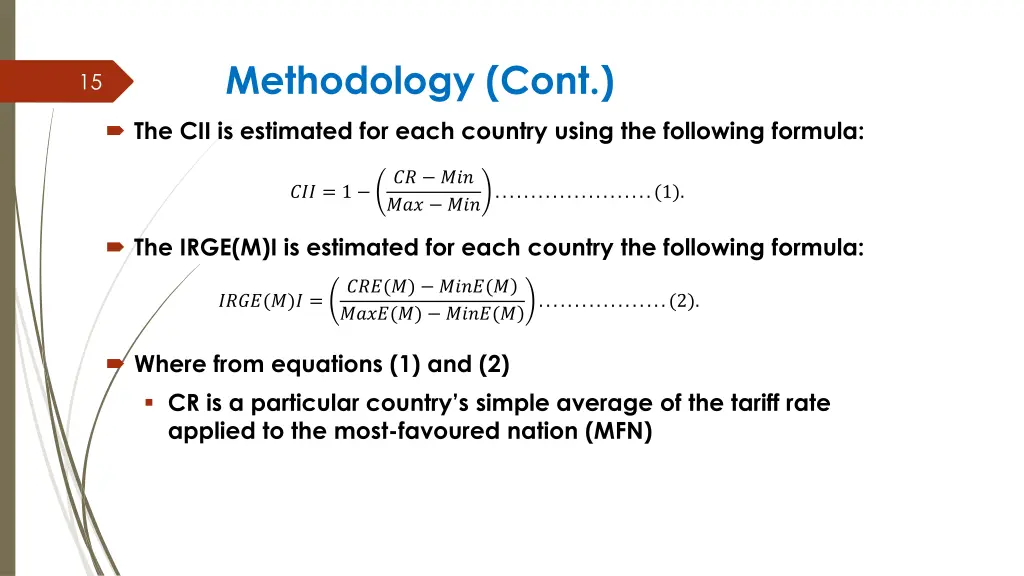 methodology cont 2