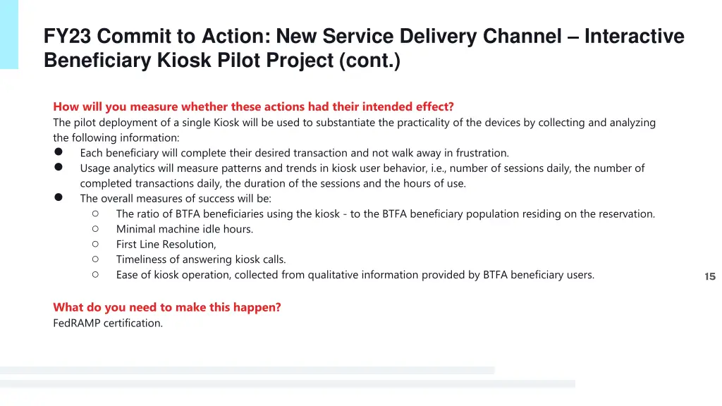 fy23 commit to action new service delivery 1