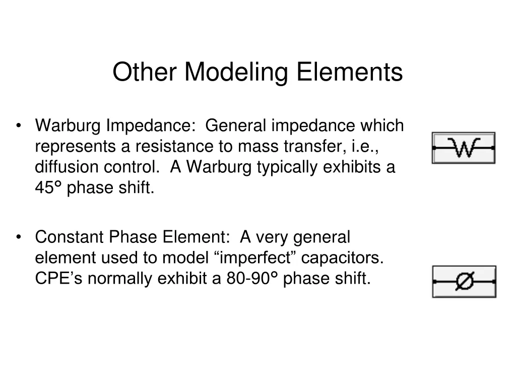 other modeling elements
