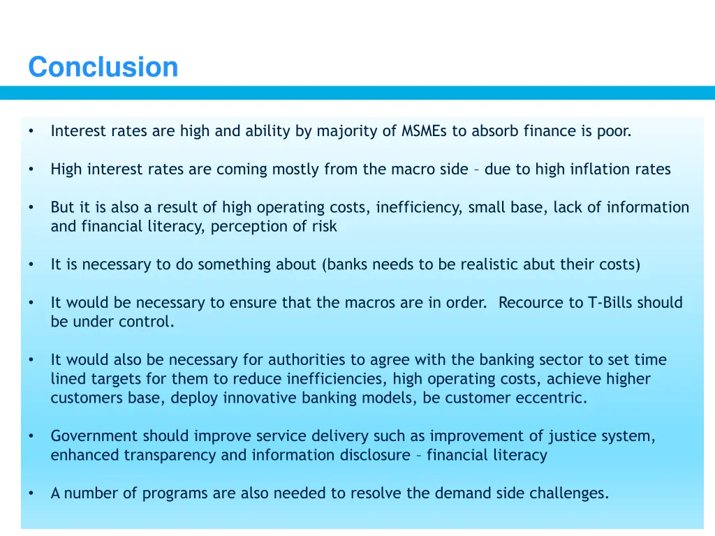conclusion
