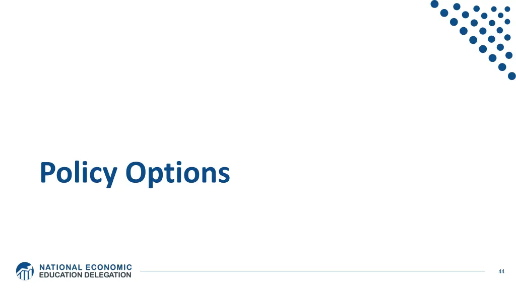 policy options