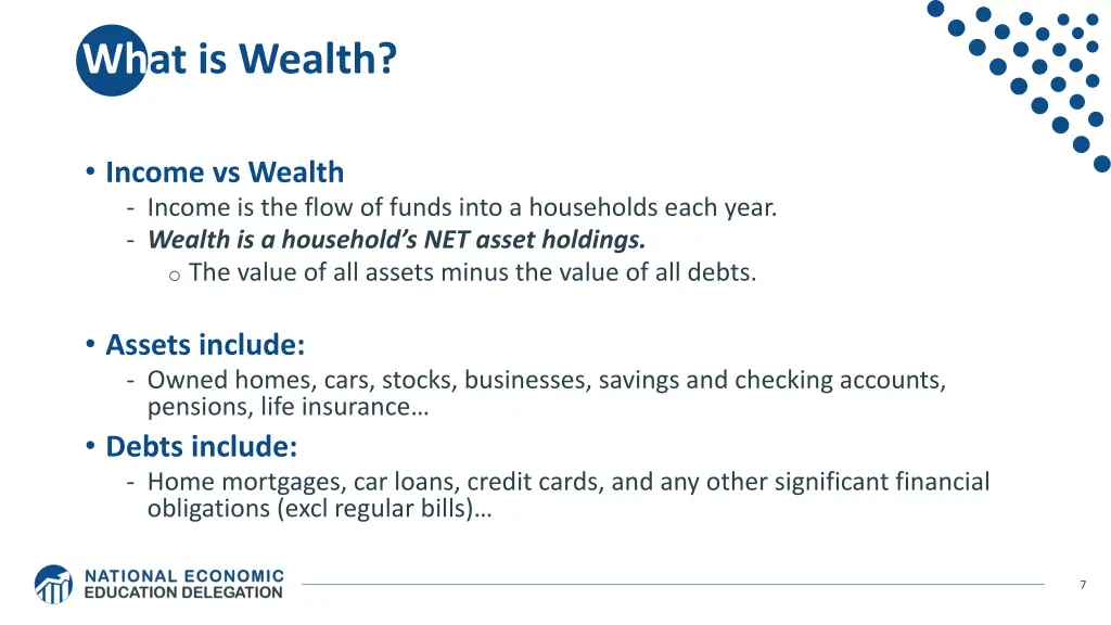 what is wealth